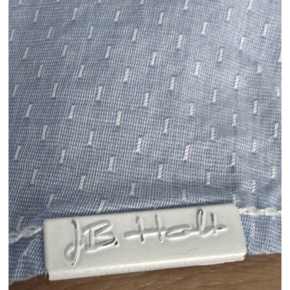 JB Holt Men's Long Sleeve Tailored Light Blue Button-Up, Long Sleeve, XL - Picture 4 of 5